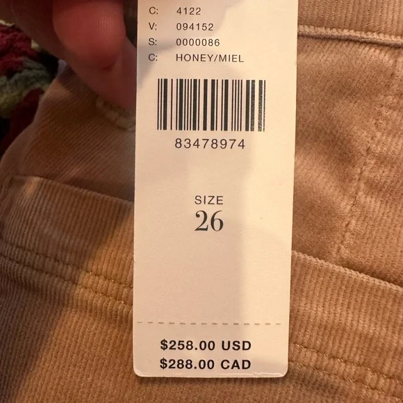 Frame Denim Tan Wide Leg Jeans